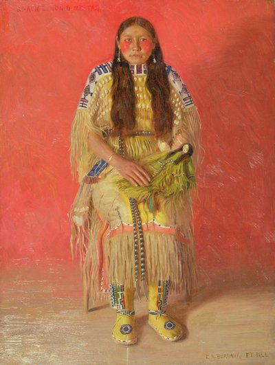 Gi-aum-e-hon-o-me-tah by Elbridge Ayer Burbank