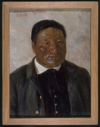 Rain-in-the-Face by Elbridge Ayer Burbank