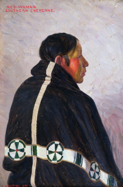 Red Woman by Elbridge Ayer Burbank