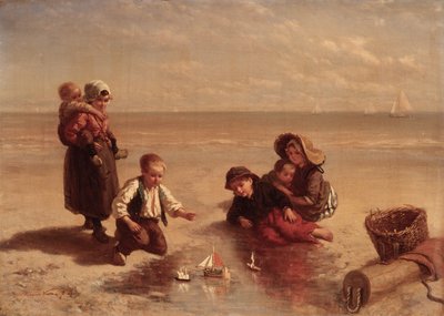 Fun on the Beach by Elchanon Verveer