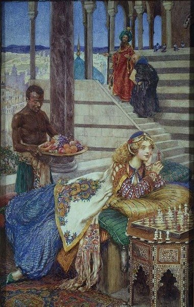 Fair Enid by Eleanor Fortescue Brickdale