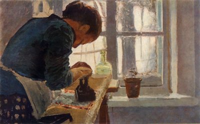 The Washerwoman by Elena Dmitrievna Polenova