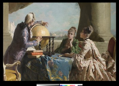 The Geography Lesson by Eleuterio Pagliano
