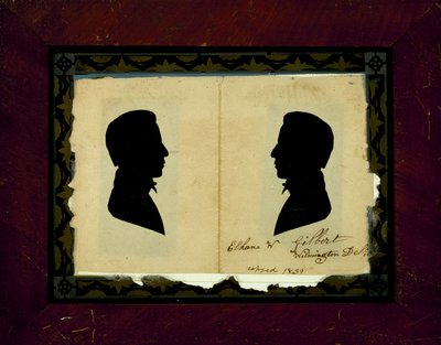 Revealed Silhouettes of a Man by Elhana W. Gilbert