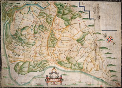 Chart of Romney Marsh by Elhanan Tucker