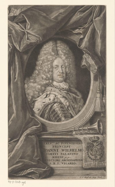 Portrait of Johann Wilhelm by Elias Christopf Heiss