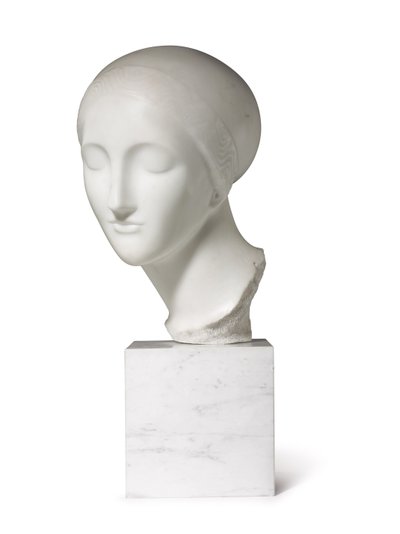 Early Ideal Head (La Mysterieuse) by Elie Nadelman