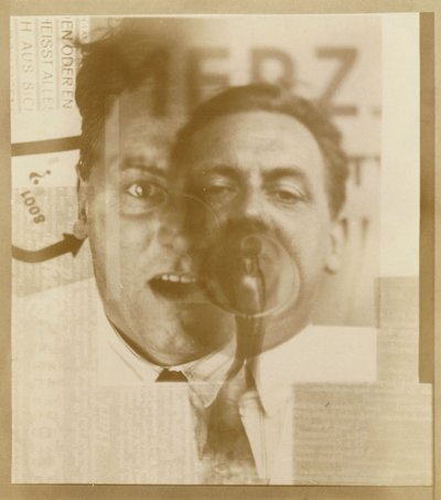 Kurt Schwitters by Eliezer Markowich Lissitzky