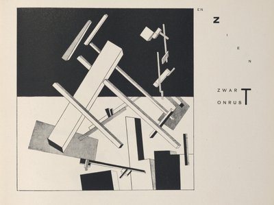About Two Squares by Eliezer Markowich Lissitzky