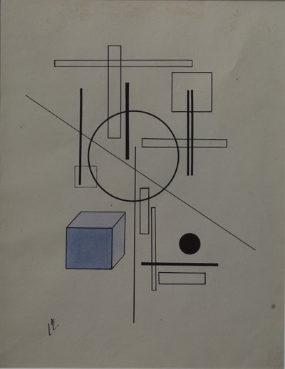 Composition by Eliezer Markowich Lissitzky
