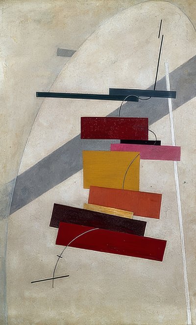 Composition. Around 1919-20 by Eliezer Markowich Lissitzky