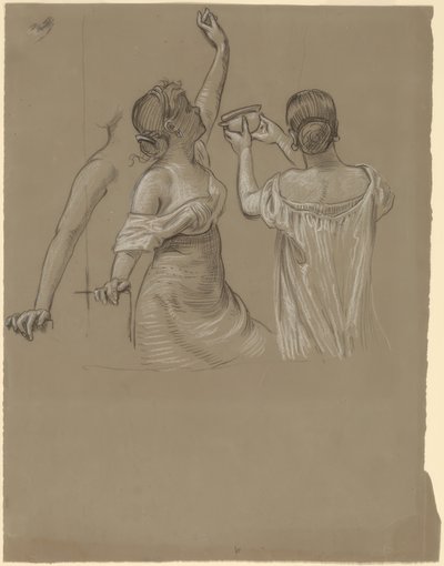 Dionysian Revelers by Elihu Vedder