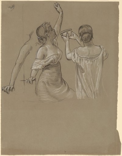 Dionysian Revelers by Elihu Vedder