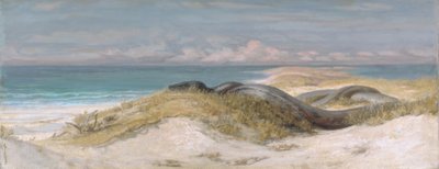Cave of the Sea Serpent by Elihu Vedder