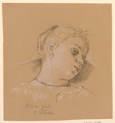 Italian Girl by Elihu Vedder