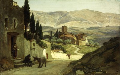 Near Perugia by Elihu Vedder