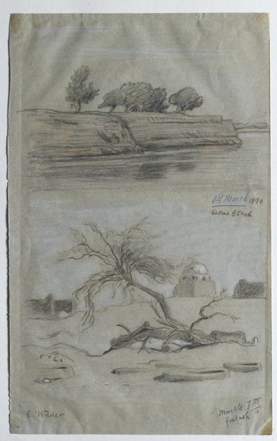 Nile, 1890 by Elihu Vedder
