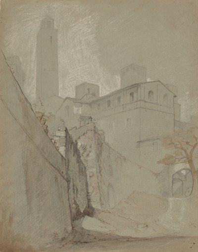 Orvieto by Elihu Vedder