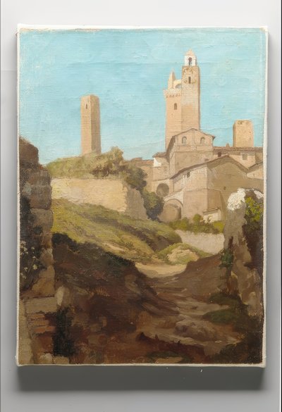 San Gimignano by Elihu Vedder