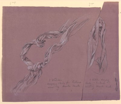 Study for "Fortune" by Elihu Vedder
