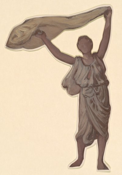 Study for "Greek Girls Bathing" by Elihu Vedder