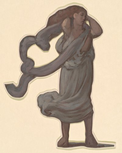 Study for Greek Girls Bathing by Elihu Vedder