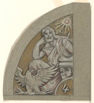 Study for Jupiter by Elihu Vedder
