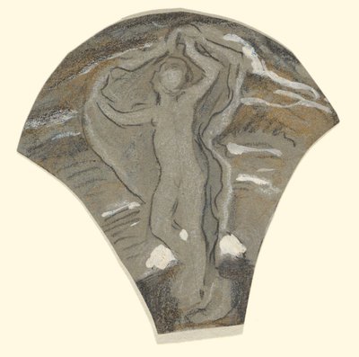 Study for Luna by Elihu Vedder