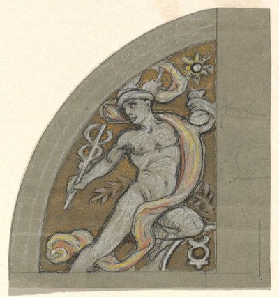 Study for Mercury by Elihu Vedder