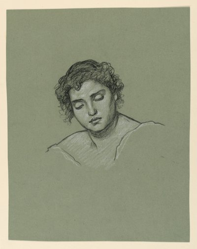 Study for Woman by Elihu Vedder