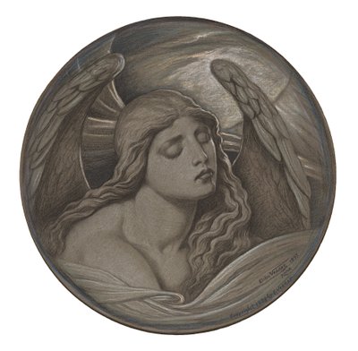 Study of "Soul in Bondage" by Elihu Vedder
