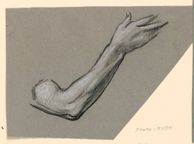 Study of Arm by Elihu Vedder