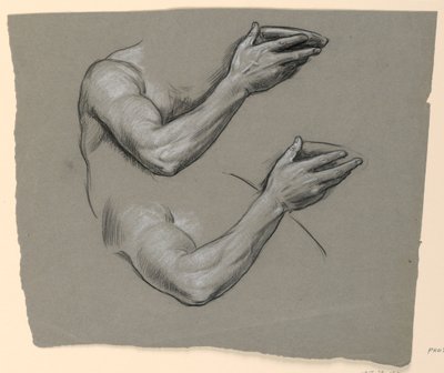 Study of Arm by Elihu Vedder