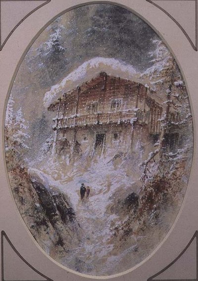 Chalet near Grindelwald by Elijah Walton