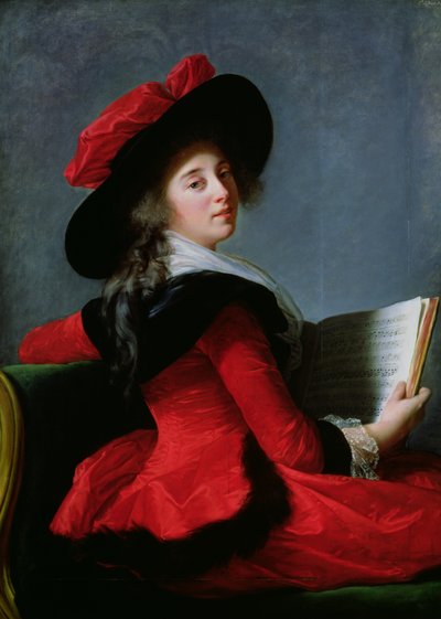 The Baroness of Crussol by Elisabeth Louise Vigee Lebrun