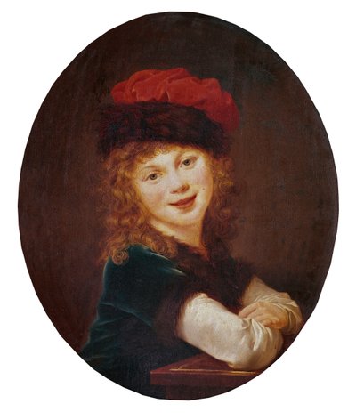 Portrait of Julie Lebrun by Elisabeth Louise Vigee Lebrun