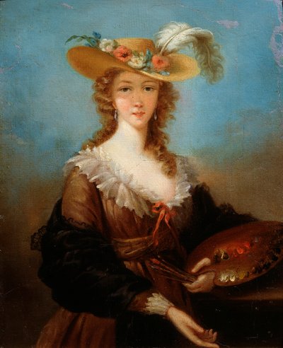 Self-Portrait, 1782 by Elisabeth Louise Vigee Lebrun