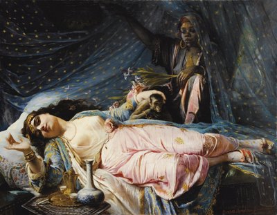 Princess Zainab Nazli Khanum by Elisabeth Maria Anna Jerichau Baumann