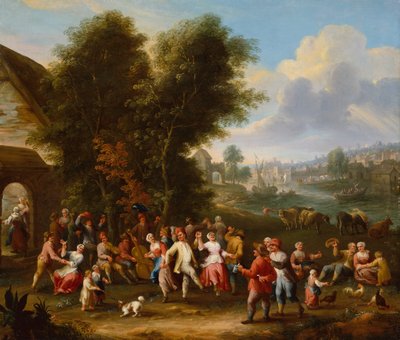 A Village Kermesse by Elisabeth Seldron