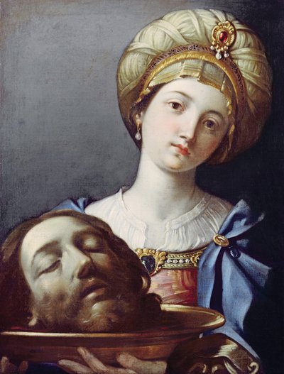 Herodias, with Head of John the Baptist by Elisabetta Sirani