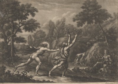 Apollo and Daphne by Elisha Kirkall