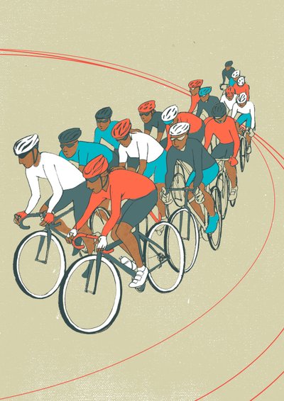 Bike Race by Eliza Southwood
