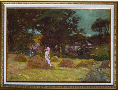 Haymaking by Elizabeth Adela Stanhope Forbes