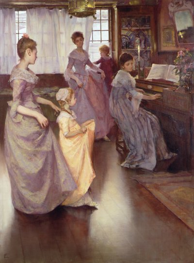 The Minuet, 1892 by Elizabeth Adela Stanhope Forbes