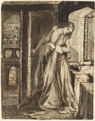 Lady Clare by Elizabeth Eleanor Siddal