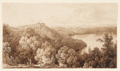 Castel Gandolfo by Elizabeth Frances Batty