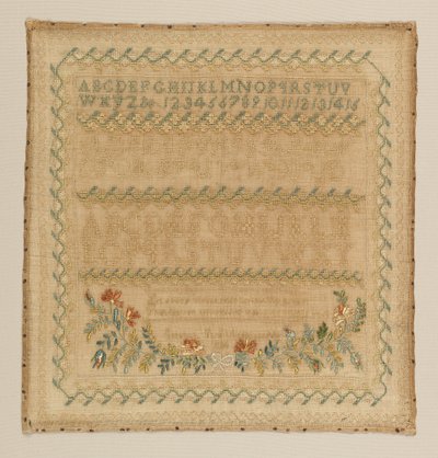 Sampler by Elizabeth Jane Alden