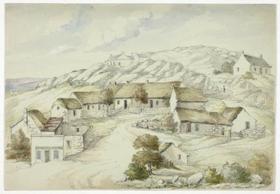 Kilkenny Village from the Rocks by Elizabeth Murray