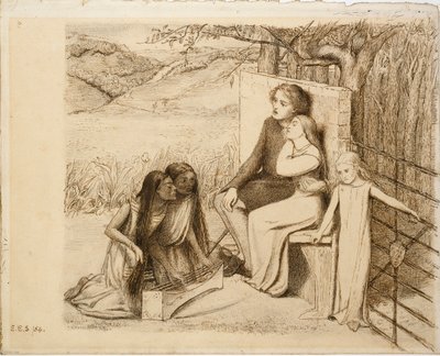 Two Lovers by Elizabeth Siddal