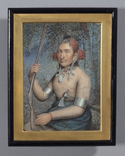 North American Indian, 1808 by Ellen Sharples